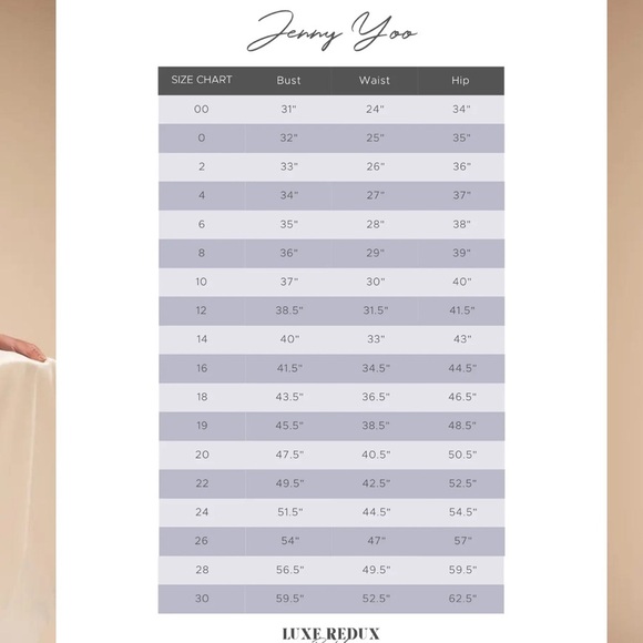 JENNY YOO OCTAVIA IVORY WEDDING GOWN - Picture 7 of 8